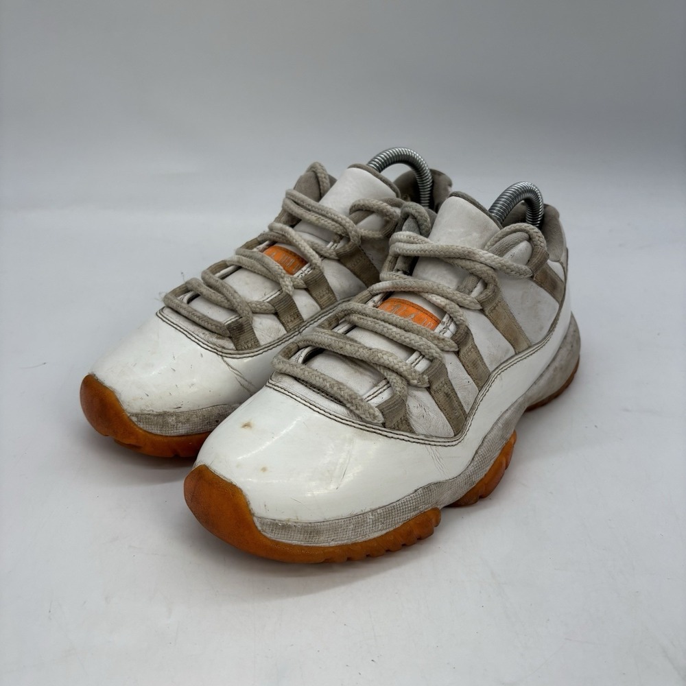 Air Jordan Retro 11 Low Citrus Womens 7 Orange White 2015 Release